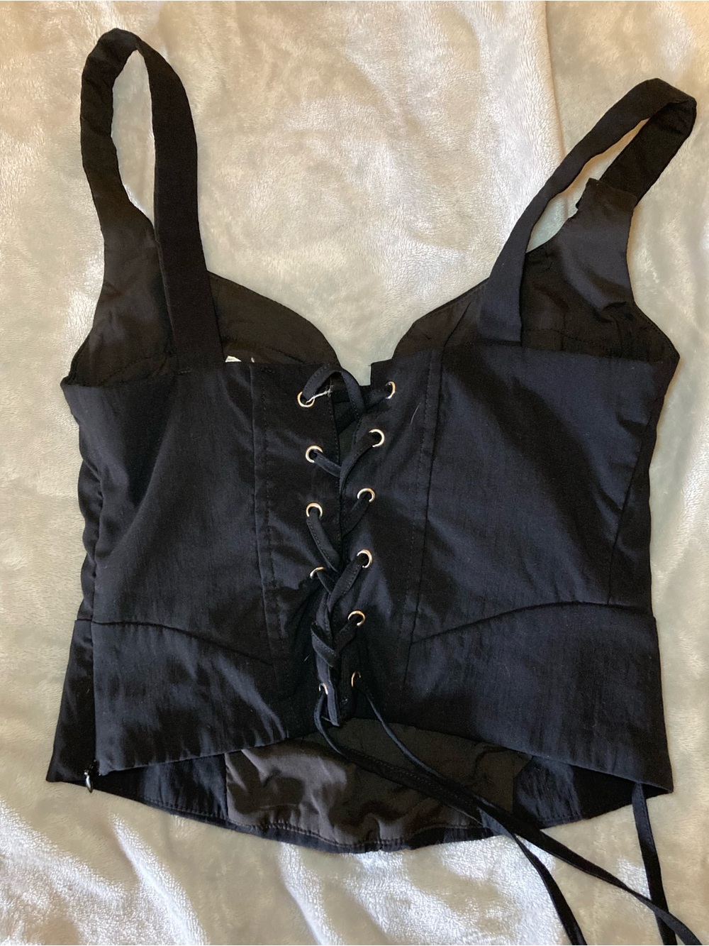 L. A. Hearts Black Structured Bustier Top - Women Intimates & Sleepwear - Picture 5 of 10